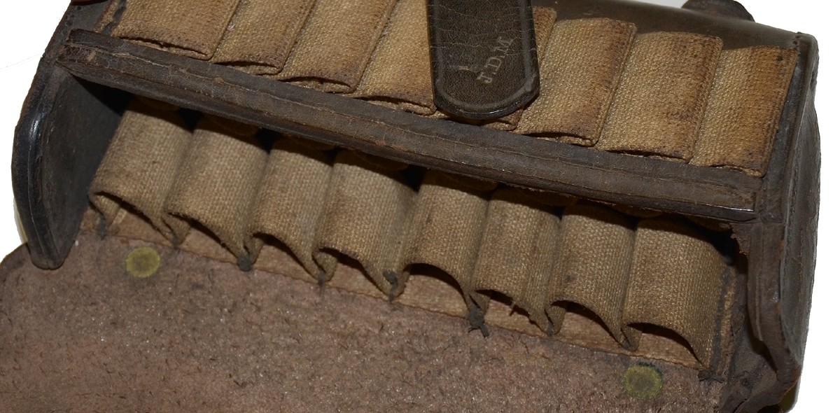 CUSTER PERIOD HAGNER NUMBER 2 CARTRIDGE BOX — Horse Soldier