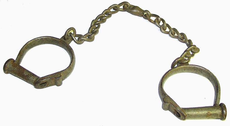 CIVIL WAR PERIOD PROVIDENCE TOOL COMPANY HANDCUFFS