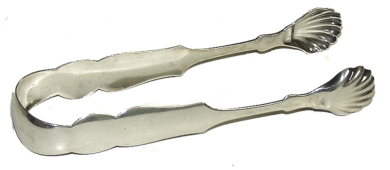 MAKER MARKED SILVER TONGS