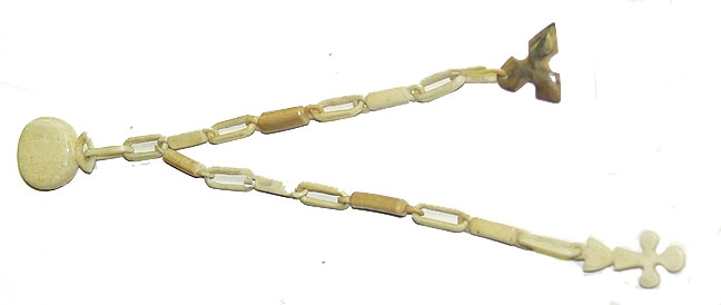 CARVED WATCH FOB