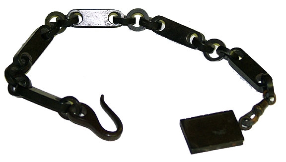 CARVED WATCH FOB