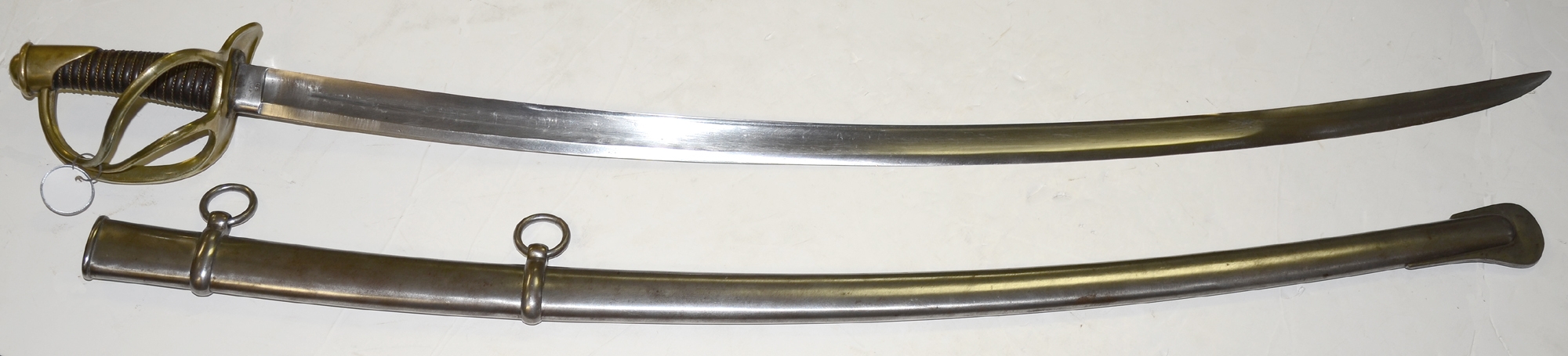 1846 DATED MEXICAN WAR AMES U.S. HEAVY CAVALRY SABER
