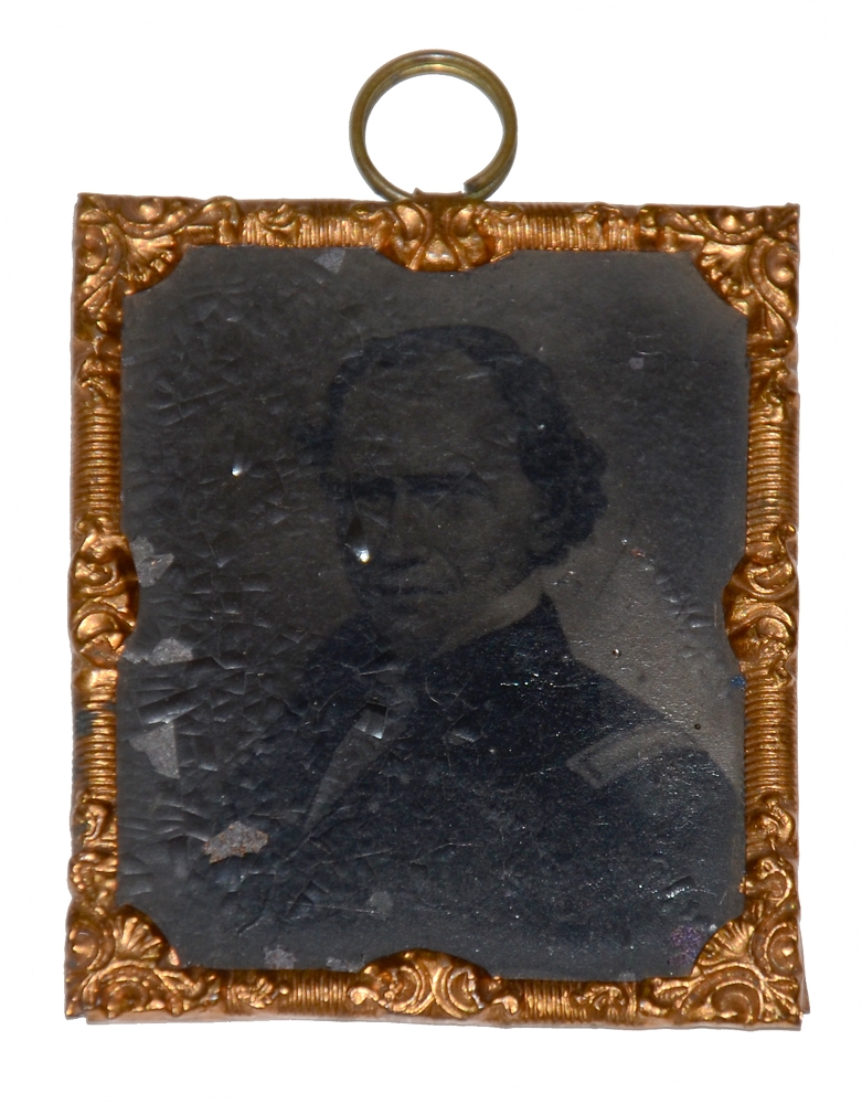 TINTYPE OF COLONEL JAMES CAMERON, 79TH NEW YORK, KIA AT 1ST BULL RUN