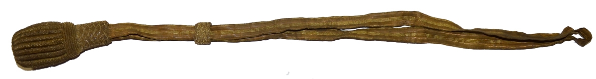 CIVIL WAR, GOLD BULLION RIBBON SWORD KNOT