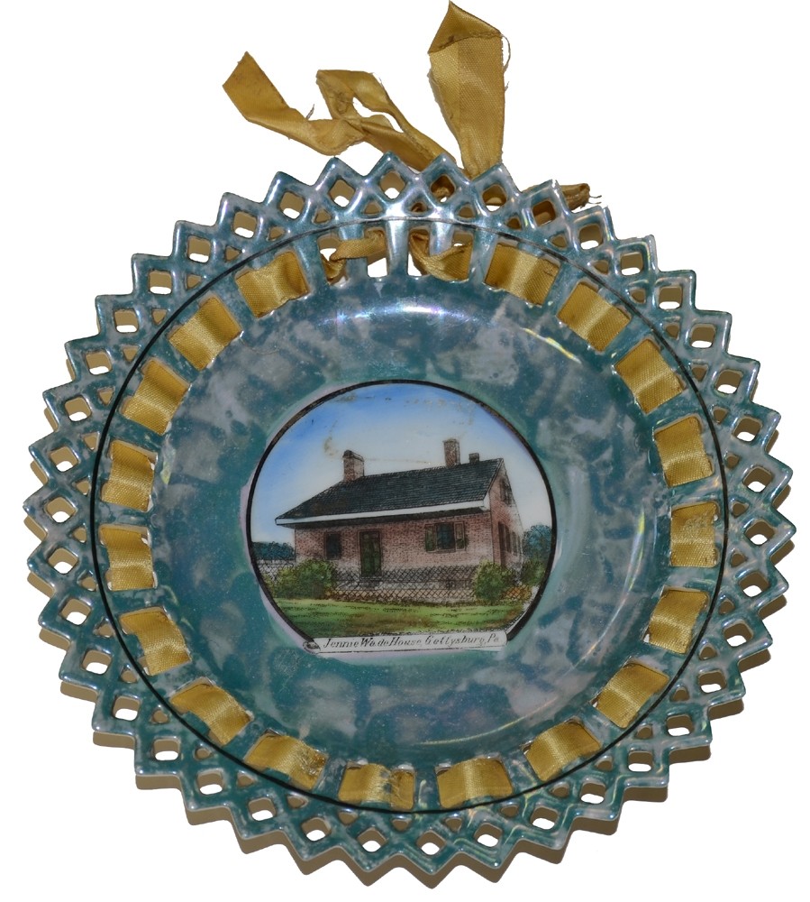 JENNIE WADE HOUSE SOUVENIR PLATE