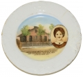 JENNIE WADE HOUSE SOUVENIR PLATE