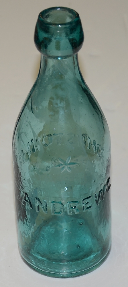 ANDREWS, JOHNSTON & CO. SODA BOTTLE
