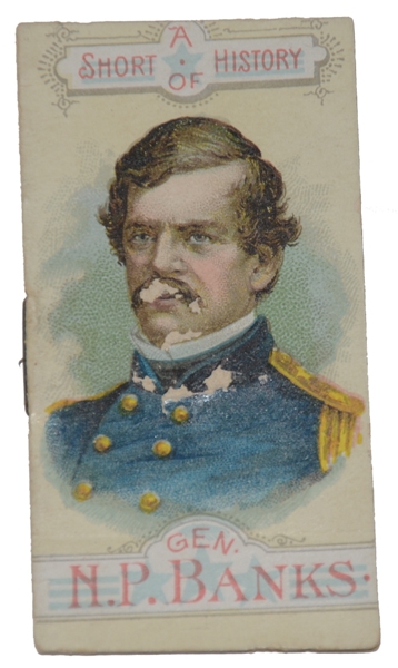 DUKE CIGARETTE BOOK ABOUT NATHANIEL BANKS
