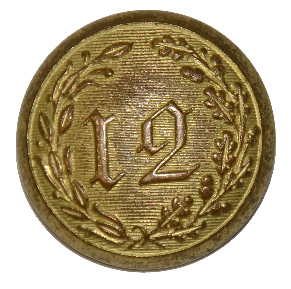 NEW YORK 12TH REGIMENT COAT BUTTON, NY48
