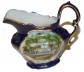 VINTAGE GETTYSBURG SOUVENIR PITCHER W/ HIGH WATER MARK MONUMENT