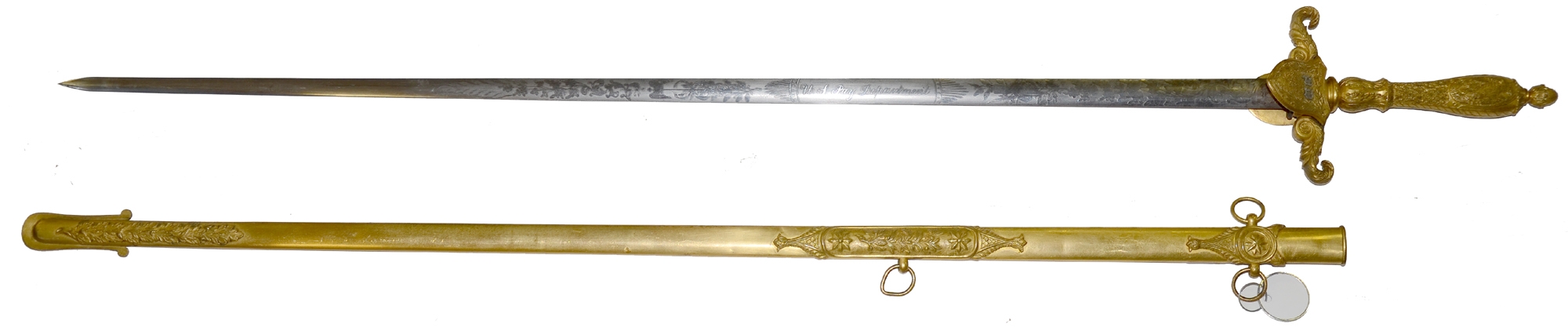 MODEL 1840 PAYMASTER DEPARTMENT SWORD BY AMES