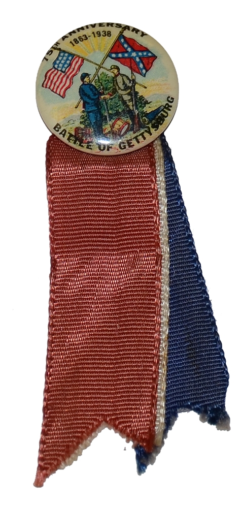 75TH ANNIVERSARY OF GETTYSBURG RIBBON