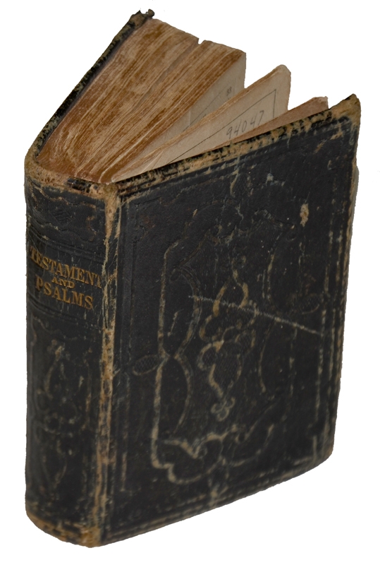 IDENTIFIED 6th MAINE INFANTRY SOLDIER’S POCKET BIBLE