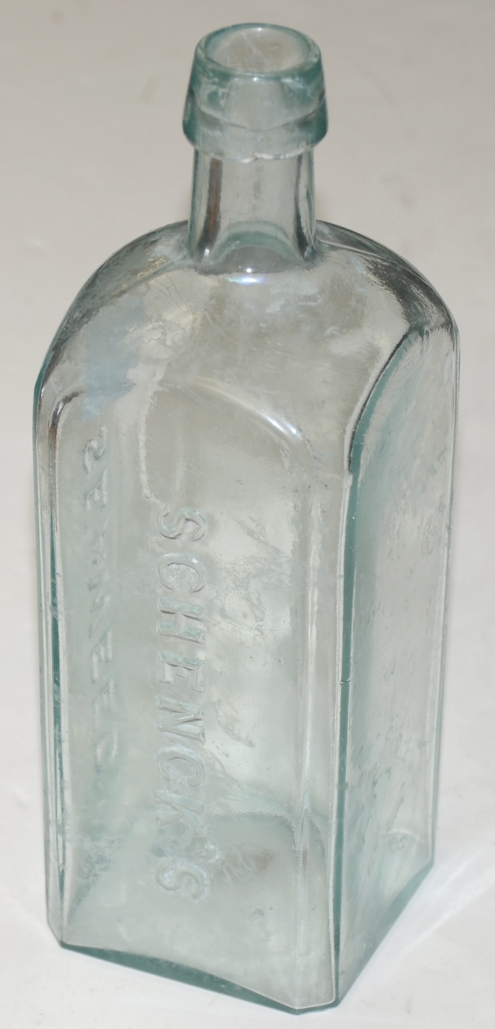 SCHENCK’S DRUGGIST BOTTLE