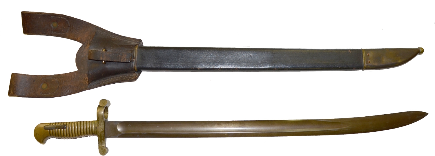 MODEL 1855 SWORD BAYONET FOR THE HARPER’S FERRY RIFLE