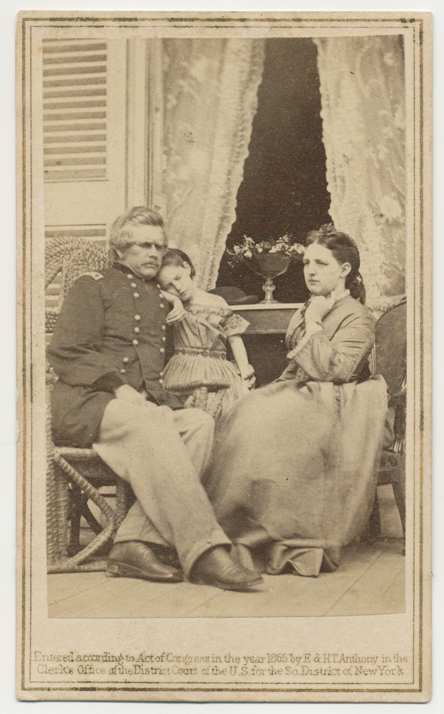 CDV OF GENERAL E. O. C. ORD AND FAMILY