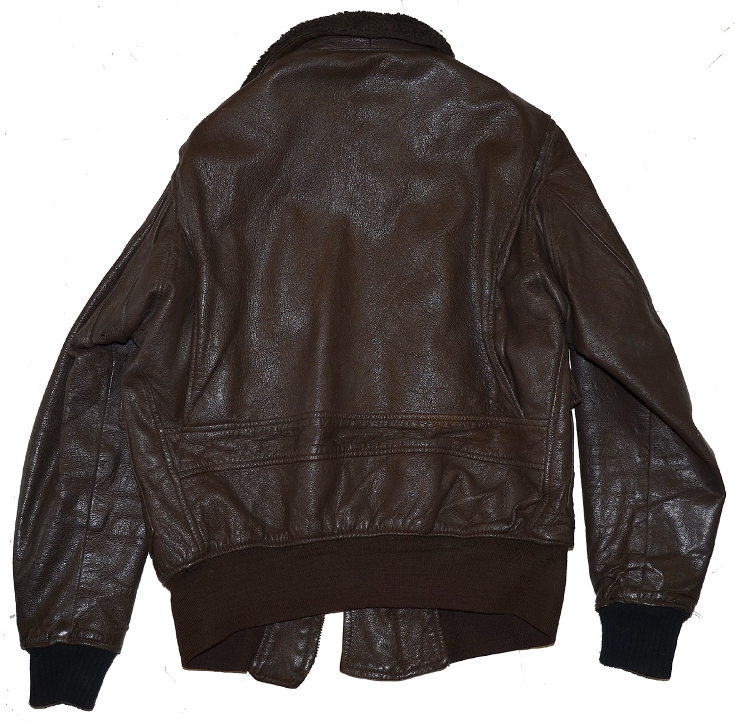 VIETNAM WAR 1969 DATED NAVY G-1 LEATHER FLIGHT JACKET — Horse Soldier