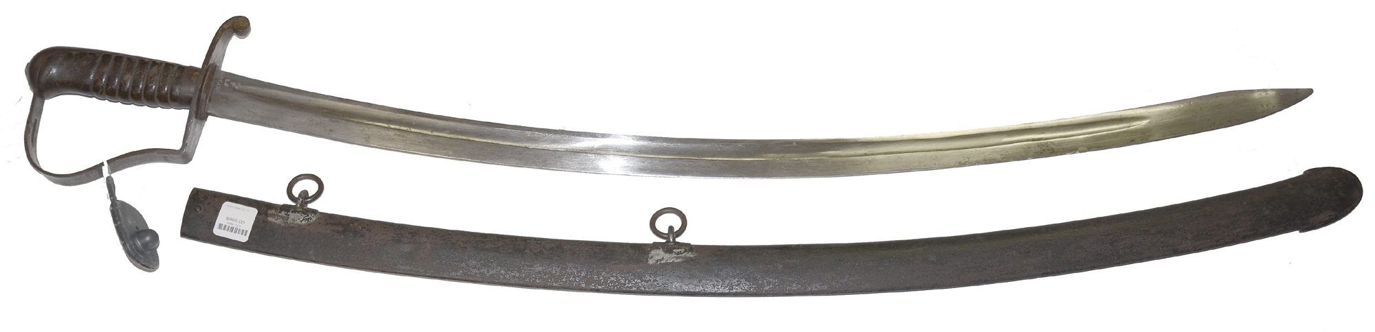 STARR 1818 CONTRACT SABER DATED 1821 ON THE KNUCKLEBOW