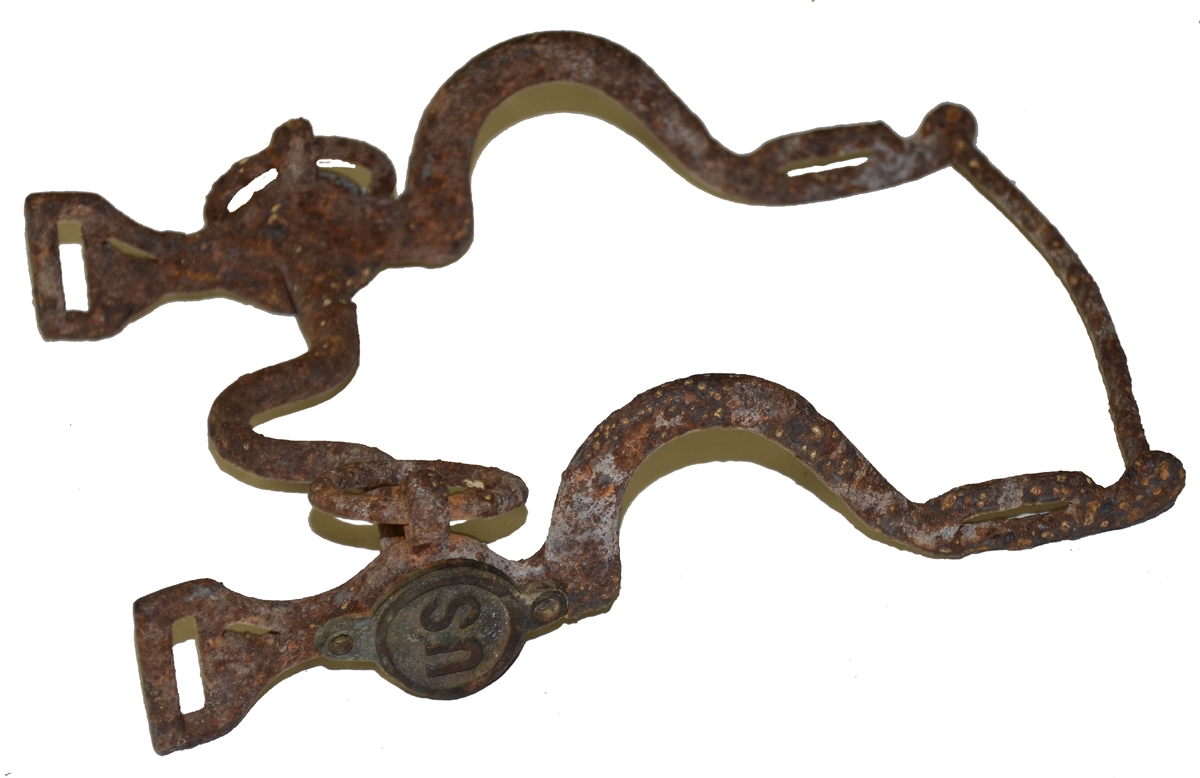 MODEL 1859 ARTILLERY CURB BIT WITH TWO “US” BIT BOSSES