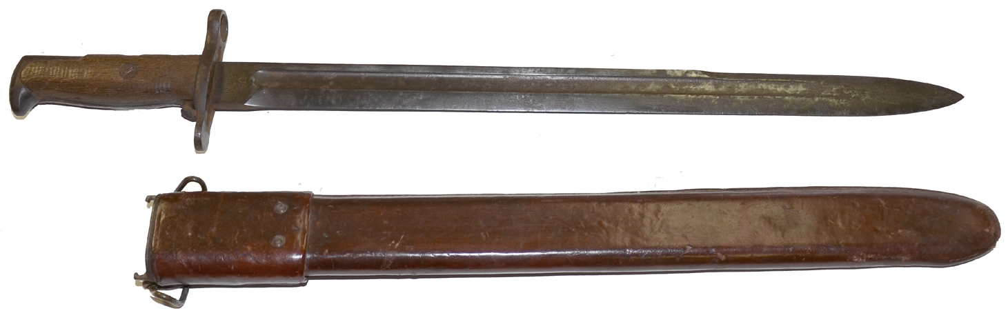 SPRINGFIELD M1905 BAYONET AND 1905 (MODIFIED) SCABBARD