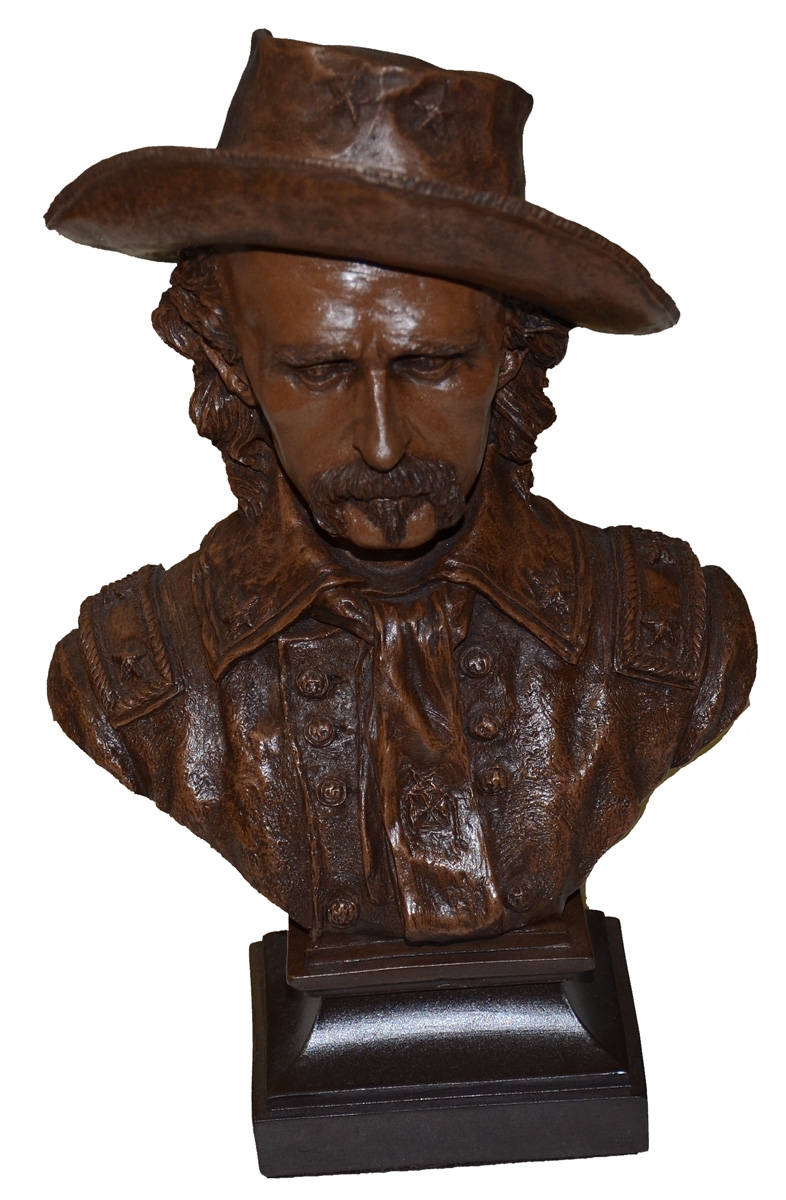 GENERAL GEORGE A. CUSTER BUST BY RON TUNISON