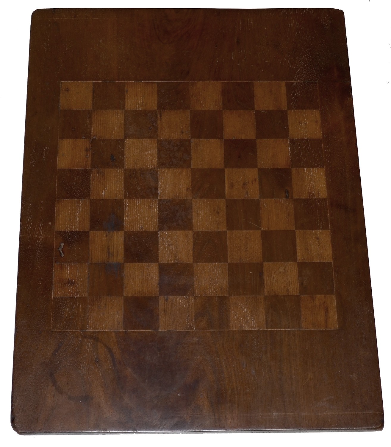 EARLY 19TH CENTURY CHESS / CHECKER BOARD