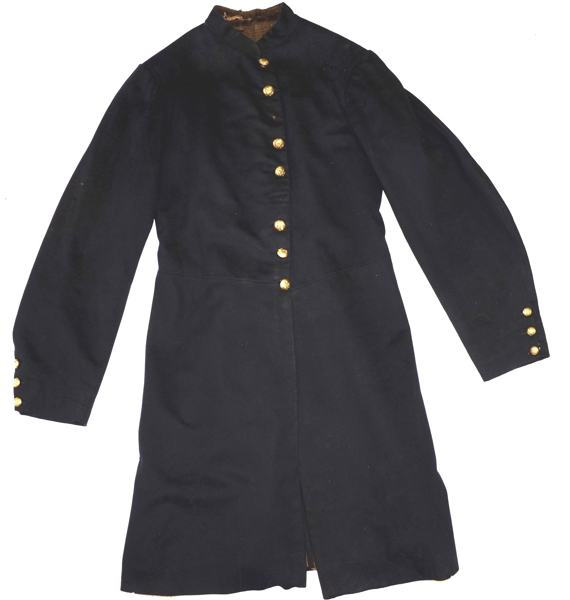 FROCK COAT, VEST & OTHER MISCELLANEOUS ITEMS ID’D TO 8TH NEW YORK STATE MILITIA OFFICER