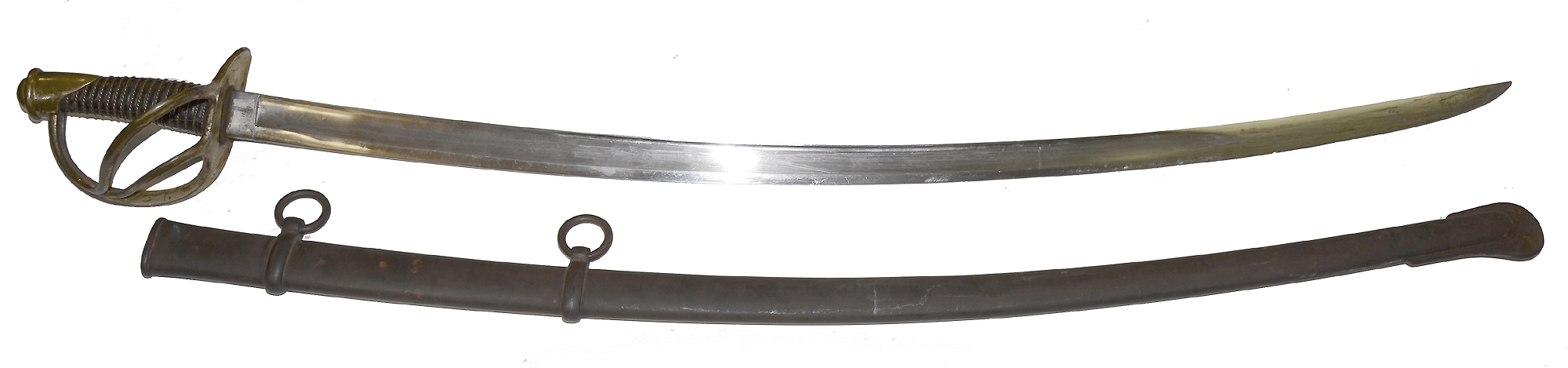 AMES 1840 HEAVY CAVALRY SABER DATED 1855