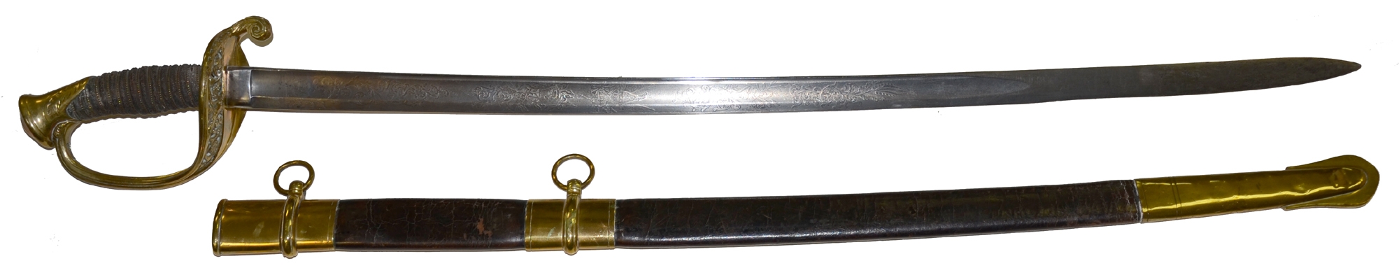 MODEL 1850 FOOT OFFICER’S SWORD BY AMES