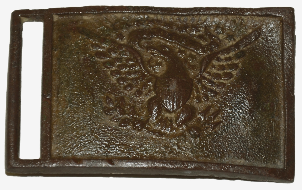 RELIC PATTERN 1851 NCO BELT PLATE RECOVERED AT GETTYSBURG — Horse Soldier