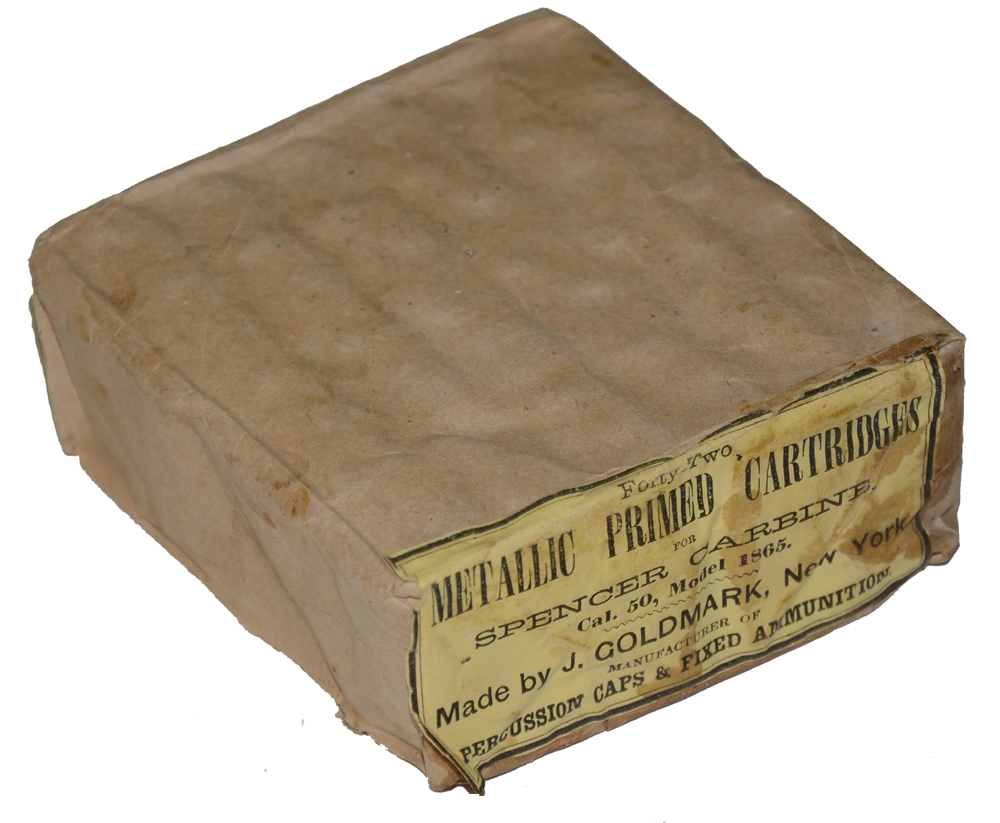 FULL PACK OF 56-50 M1865 SPENCER CARTRIDGES – J. GOLDMARK