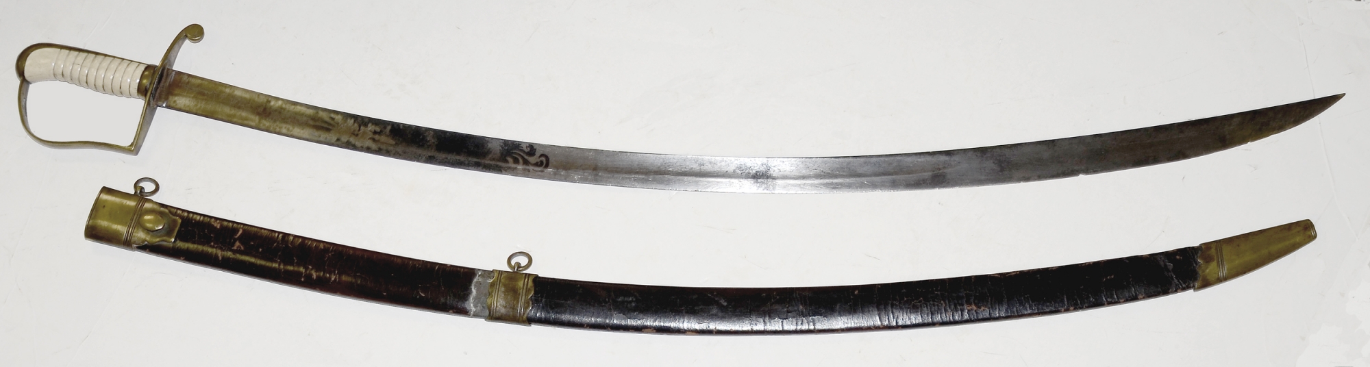 CIRCA 1820-1830 SABER FOR A MOUNTED INFANTRY OFFICER