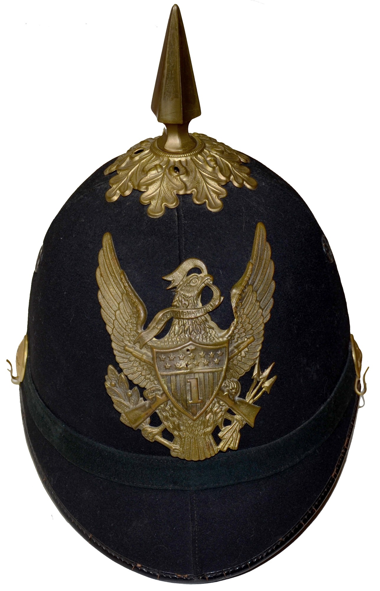 U.S. MODEL 1881 SPIKED INFANTRY HELMET