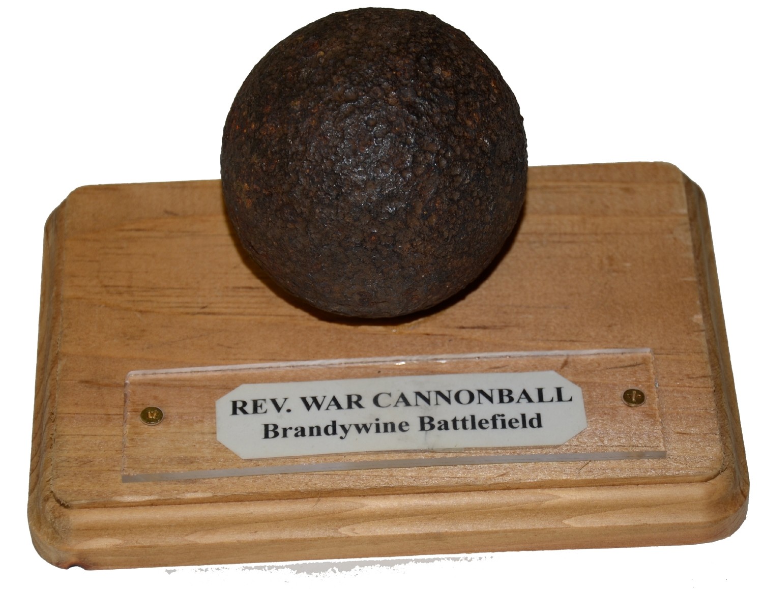 RELIC REV WAR CANNONBALL RECOVERED FROM BRANDYWINE BATTLEFIELD