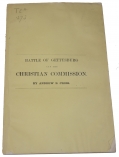 BATTLE OF GETTYSBURG AND THE CHRISTIAN COMMISSION