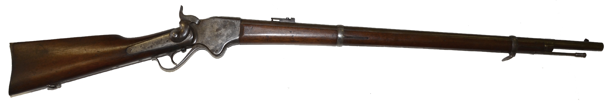 SPRINGFIELD 1871 ALTERATION OF SPENCER CAVALRY CARBINE TO INFANTRY RIFLE