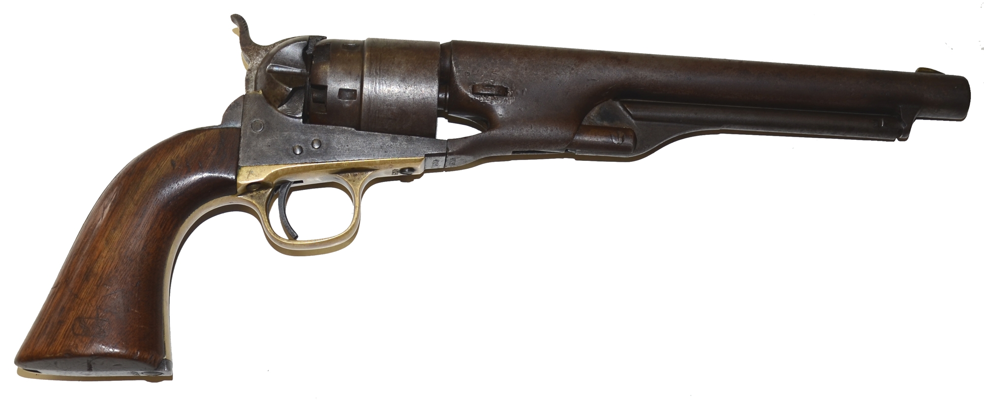 MODEL 1860 COLT ARMY MADE IN 1862 AND WITH A SHENANDOAH VALLEY PROVENANCE