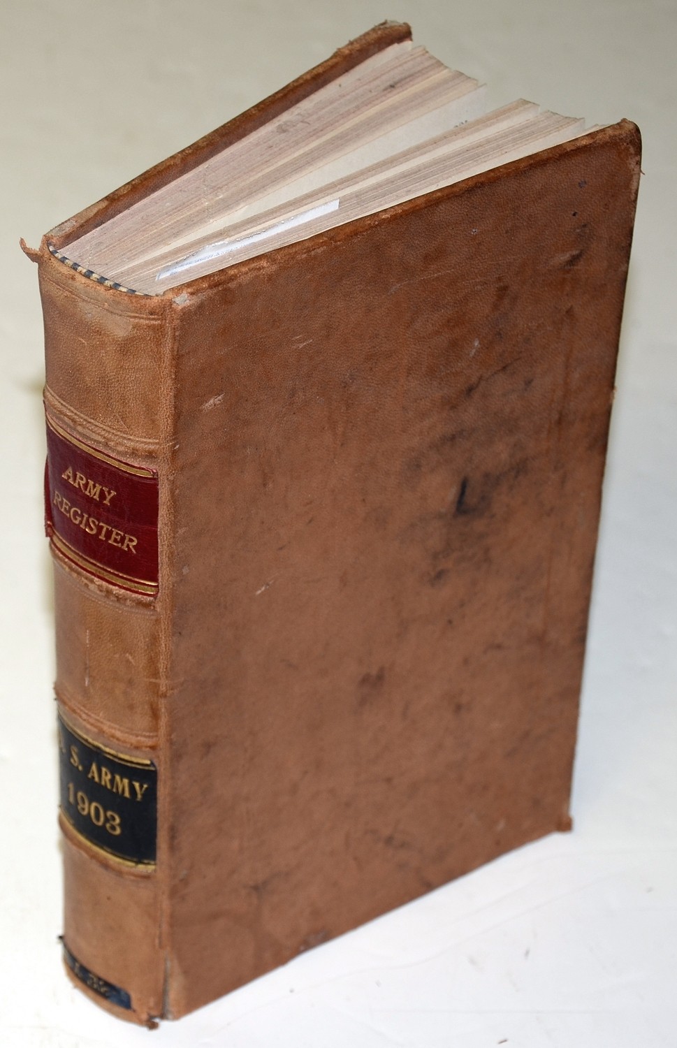 NICE ORIGINAL COPY OF THE US ARMY REGISTER FOR 1903