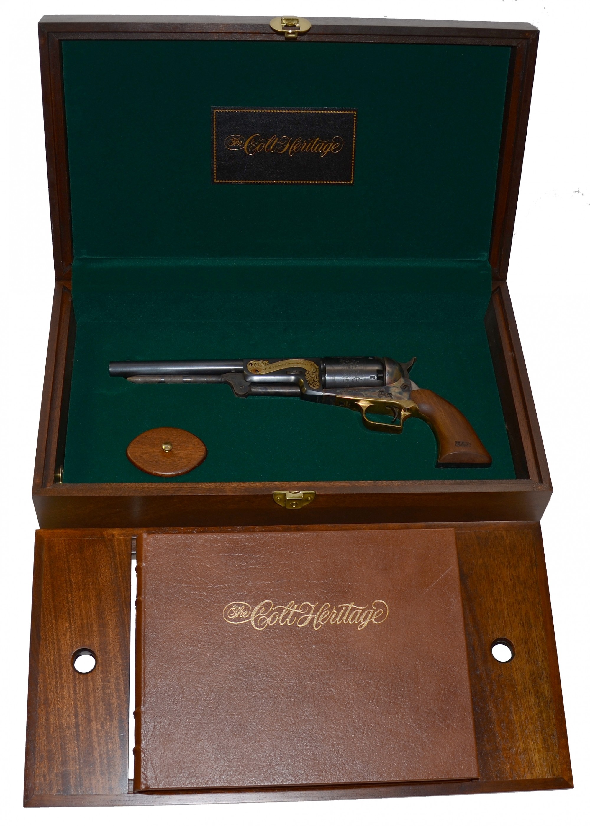BEAUTIFUL SECOND-GENERATION COLT WALKER REVOLVER WITH PRESENTATION CASE & BOOK