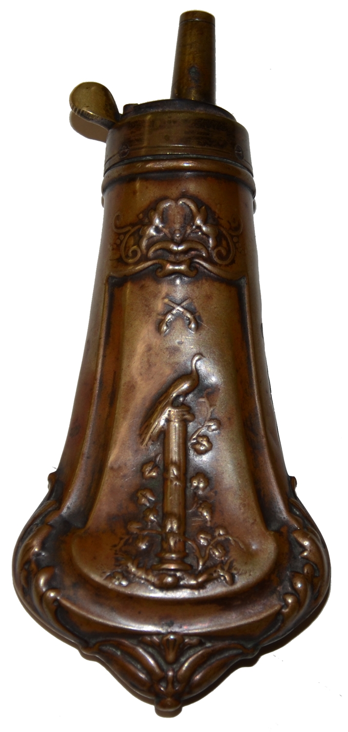 COLT ROOT PEACOCK FLASK