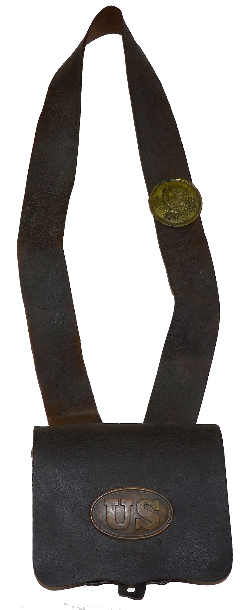 US PATTERN 1861 CARTRIDGE BOX & SLING