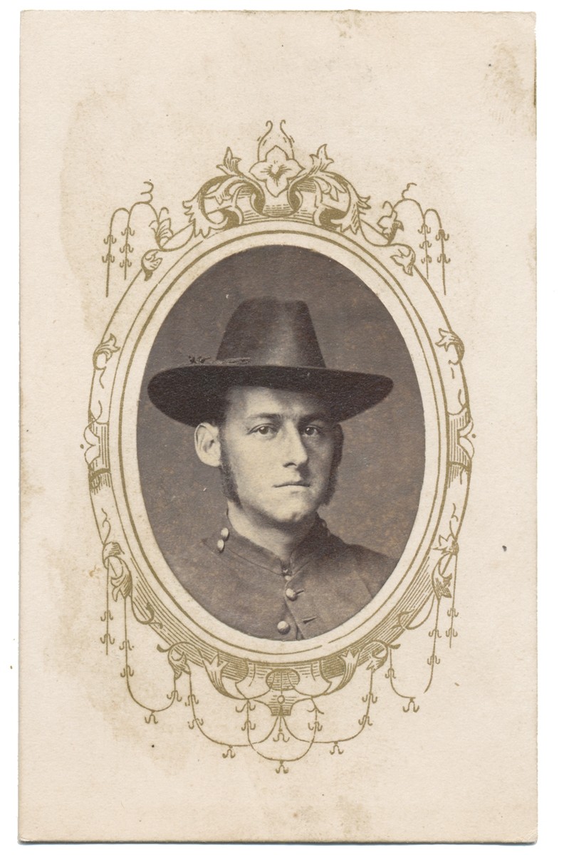 CDV UNIDENTIFIED MEMBER OF THE 15TH PENNSYLVANIA CAVALRY
