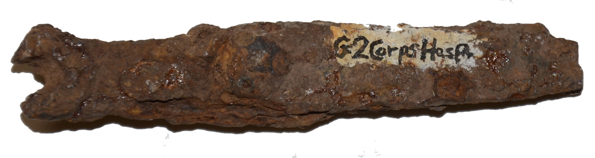 M1855 MUSKET WRENCH FROM 2ND CORPS HOSPITAL, GETTYSBURG