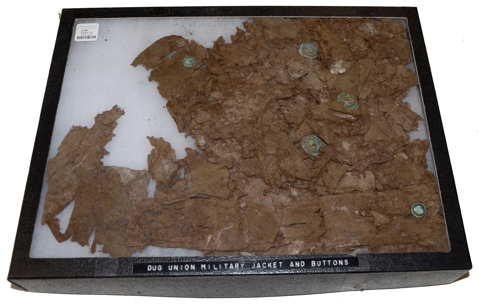 EXCAVATED REMNANTS OF MASSACHUSETTS COAT