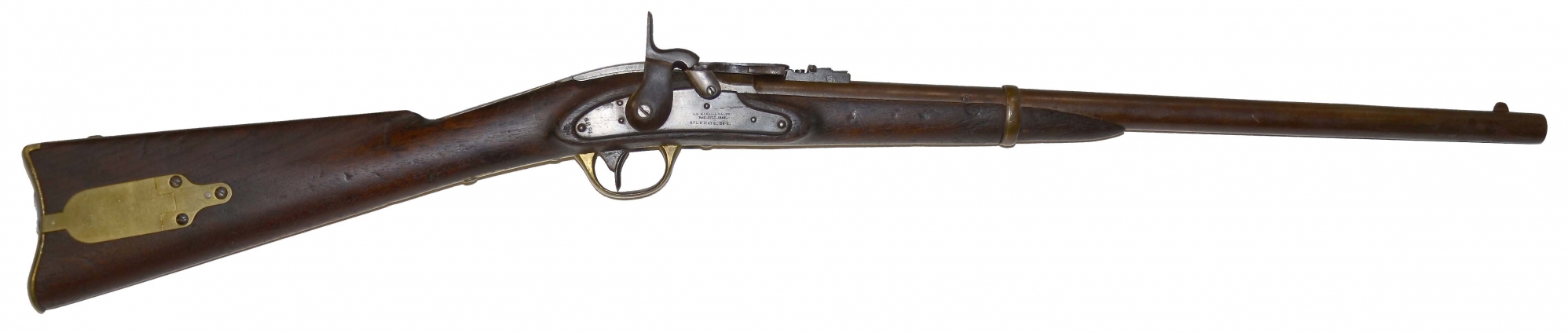 CONFEDERATE “CLEANED & REPAIRED” FIRST MODEL MERRILL CARBINE
