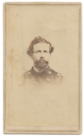 BUST VIEW CDV OF LIEUTENANT COLONEL CHARLES B. HINSDILL
