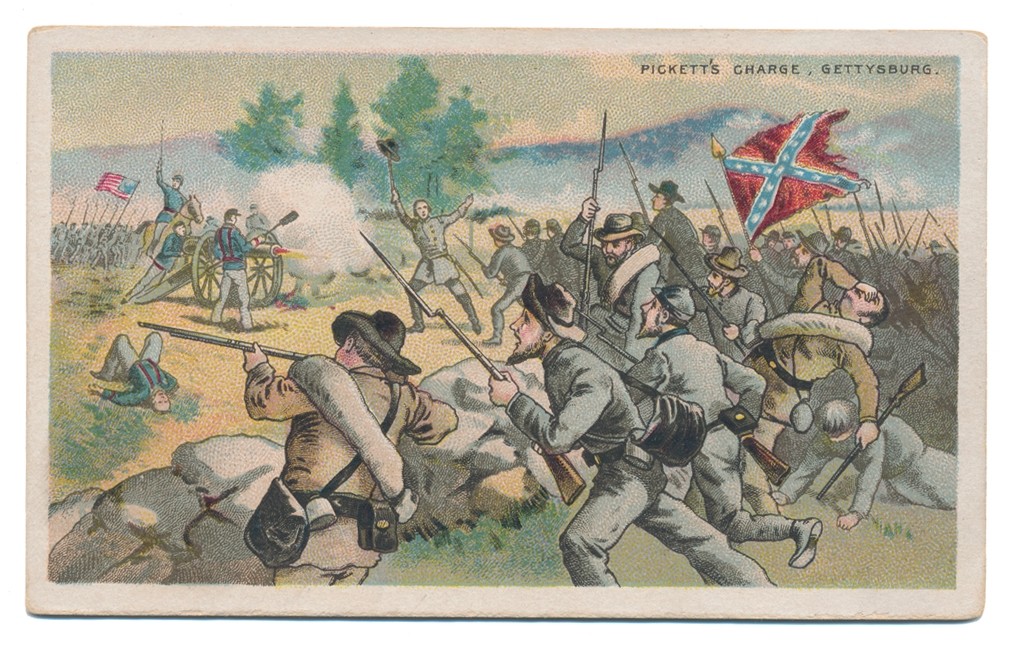 PICKETT’S CHARGE TOBACCO TRADING CARD 