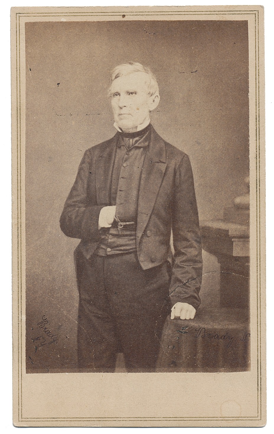THREE-QUARTER STANDING VIEW OF SENATOR JOHN J. CRITTENDEN