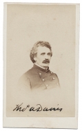 SIGNED BUST VIEW OF 16TH NEW YORK COLONEL AND LATER MAJOR GENERAL 