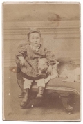 CDV – SMALL CHILD WITH CANINE COMPANION